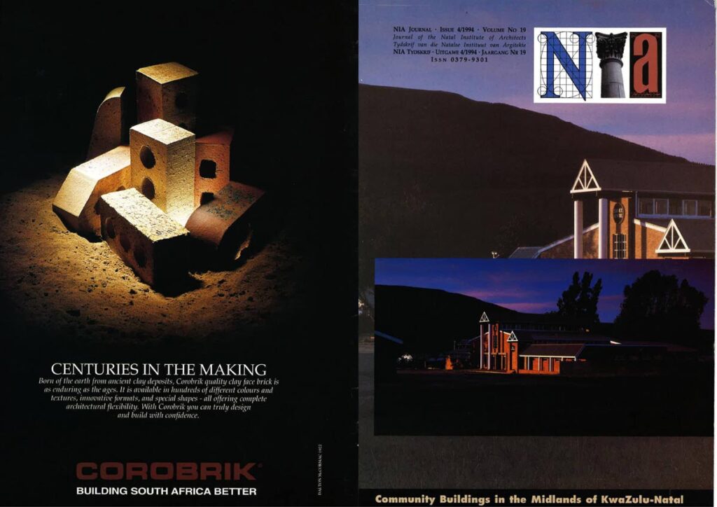 Community Buildings in the Midlands of KwaZulu-Natal