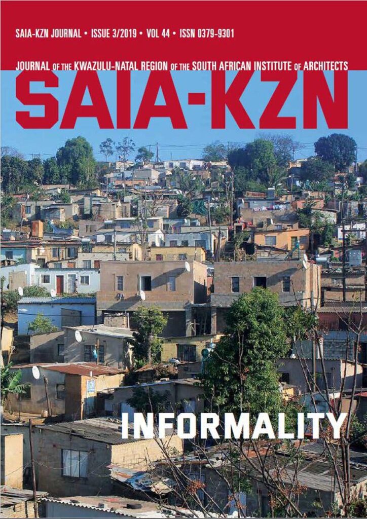 2019 SAIA-KZN Informality