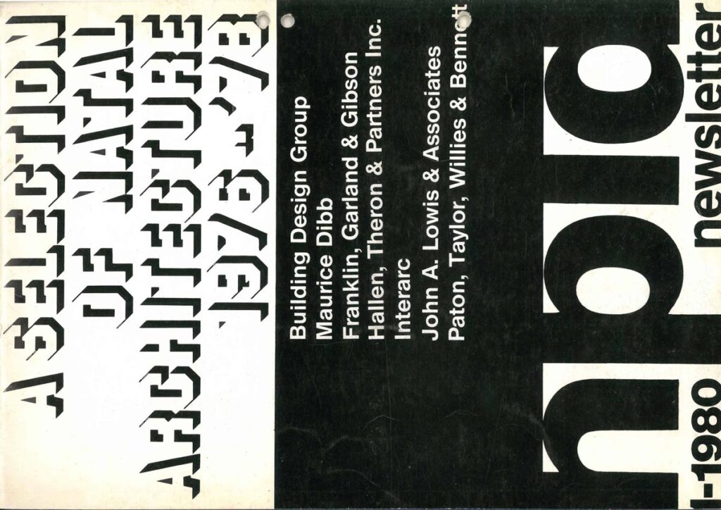 A Selection of Natal Architecture 1976-'78